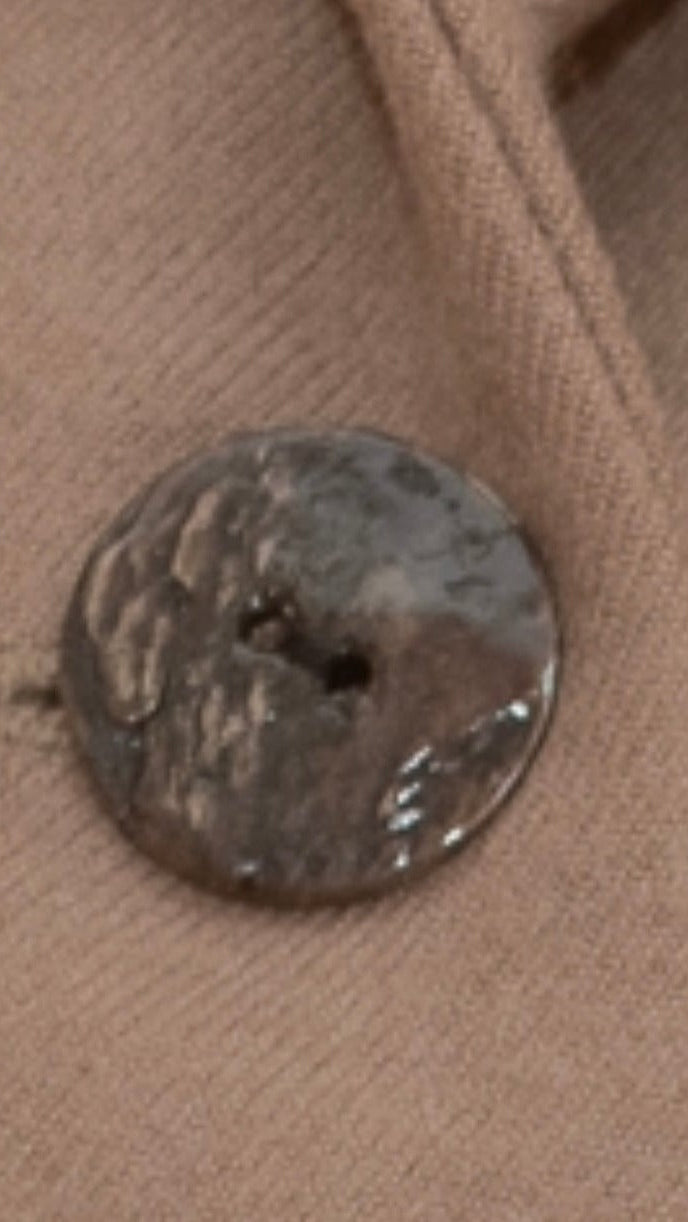 A -THE BOND STREET OVERSIZED JACKET IN CAMEL WOOL