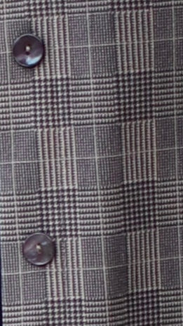 C-THE KENSINGTON OVERSIZED SHIRT IN BEIGE PRINCE OF WALES CHECK