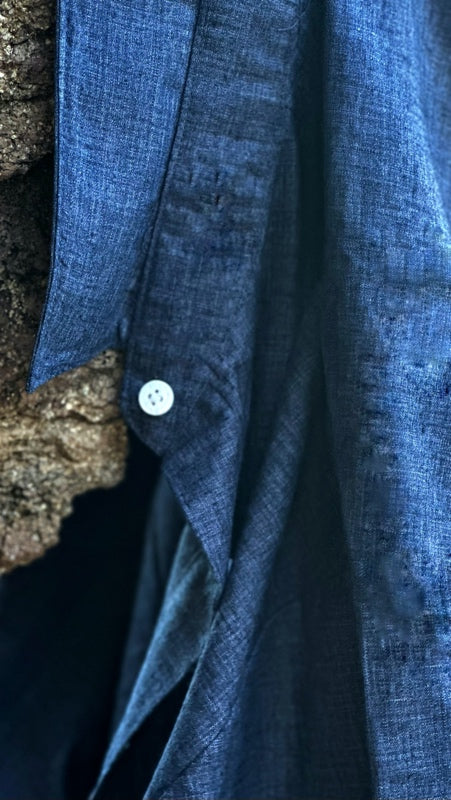 THE EDEN ADMIRAL BLUE OVERSIZED SHIRT