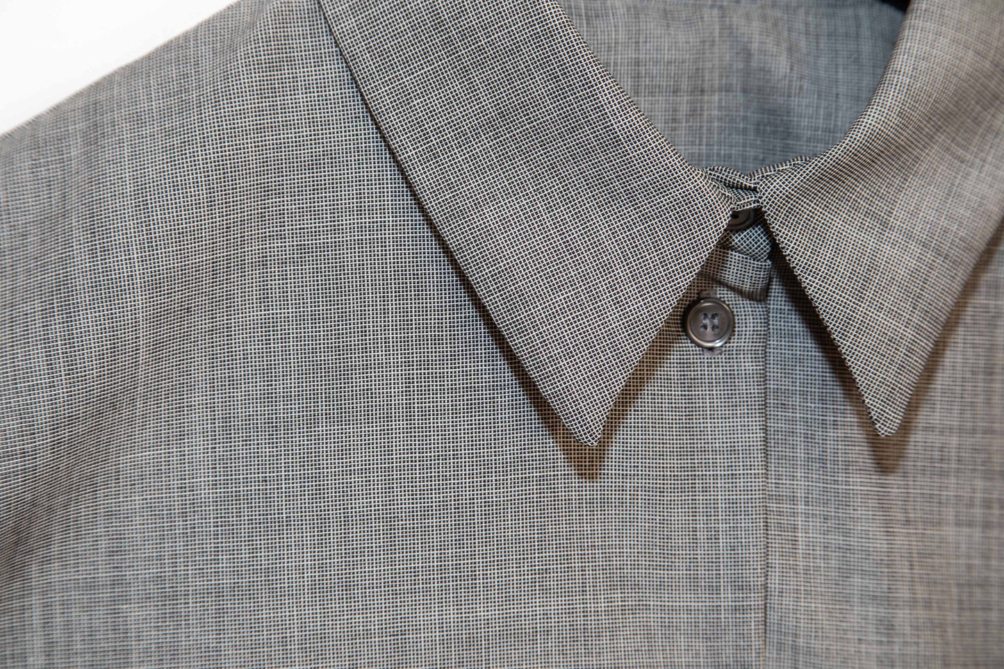 J-THE CHELSEA BLACK AND WHITE CHECK IN FINE MOHAIR AND WOOL